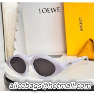Best Quality Loewe Sunglasses LW40185I Light Purple 2025