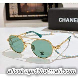 Luxury Discount Chanel Sunglasses CH4291 Green 2025