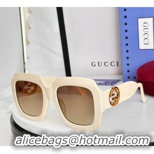 Free Shipping Discount Gucci Sunglasses GG1022 Ivory 2025