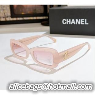 Buy Classic Chanel Sunglasses CH9184 Pale Pink 2025
