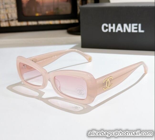 Buy Classic Chanel Sunglasses CH9184 Pale Pink 2025