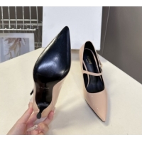 Buy Luxury Celine Judy Strappy Mary Janes Pumps 8.5cm in Patent Leather Light Pink 1024079