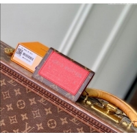 Well Crafted Louis Vuitton Bifold Organizer Wallet in Monogram Canvas M25835 Red 2025