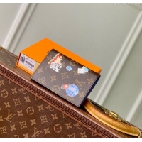 Promotional Louis Vuitton Passport Cover Vivienne/Monogram Blue Frost M15320 2025