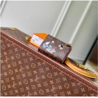 Low Price Louis Vuitton Vivienne Winter Holiday Lisa Wallet Monogram Canvas/Snowy Pearl Pink M15334 2025