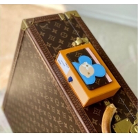 Super Quality Louis Vuitton Vivienne Card Holder Monogram Canvas/Snowy Pearl Pink M15345 2025