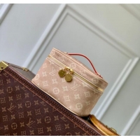 Best Quality Louis Vuitton Nice Mini Bag in Beige Meowgram Canvas M15170 2025