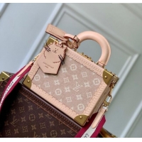 Top Grade Louis Vuitton Petite Valise Box Bag in Beige Meowgram Canvas M14592 2025