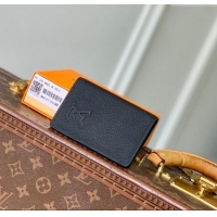 Good Product Louis Vuitton Pocket Organizer Wallet in Waxy calfskin leather M25951 Black 2025