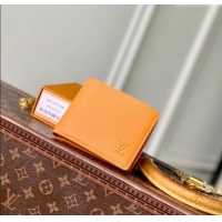 ​Buy Inexpensive Louis Vuitton Multiple Wallet in Waxy calfskin M25946 Yellow 2025