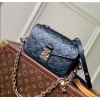 Affordable Price Louis Vuitton Pochette Metis East West Bag in Shimmery Ink Monogram Leather M26456 2025