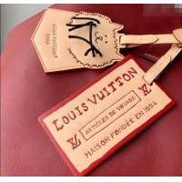 Top Quality Louis Vuitton Speedy Soft 30 Bag in Calfskin leather M25766 Plum Red 2025
