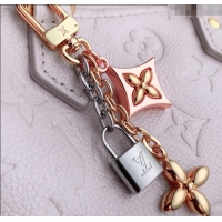 Well Crafted Louis Vuitton Nano Speedy Bag in Monogram Leather Snowy M27107 Pearl Pink 2025