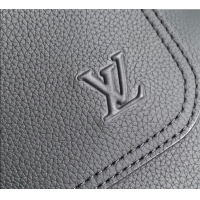 Well Crafted Louis Vuitton Mens Fastline Backpack bag in Black Waxy calfskin M15262 2025