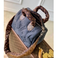 Affordable Price Louis Vuitton Speedy Bandouliere 25 Bag in Blue Jeans Nylon M26956 2025
