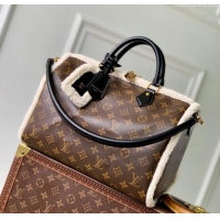 Affordable Price Louis Vuitton Speedy Soft 30 Teddy Bag in Monogram Canvas and Shearling M26326 2025