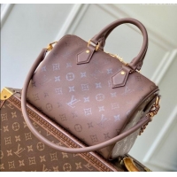 Super Quality Louis Vuitton Speedy Bandouliere 25 Bag in Monogram Leather M26691 Brown 2025