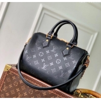 Promotional Louis Vuitton Speedy Bandouliere 25 Bag in Monogram Leather M26486 Black 2025