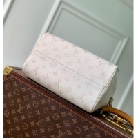 Top Quality Louis Vuitton Speedy Bandouliere 25 Bag in Monogram Leather M26690 White 2025