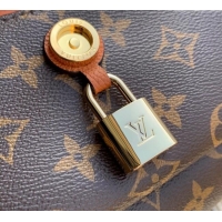 Grade Design Louis Vuitton Saint-Germain BB Top Handle bag in Monogram Canvas and Leather M27066 Brown 2025