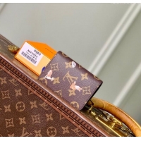 Super Quality  Louis Vuitton Pocket Organizer Wallet in Monogram Forest Canvas M27020 Brown 2025