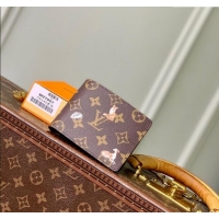 Super Quality Louis Vuitton Multiple Wallet in Monogram Forest Canvas M27057 Brown 2025