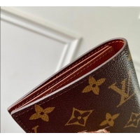 Best Grade Louis Vuitton Passport Cover in Monogram Forest Canvas M27023 Brown 2025