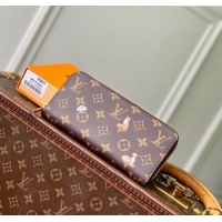 Trendy Design Louis Vuitton Zippy Horizontal Wallet in Monogram Forest Canvas M27226 Brown 2025