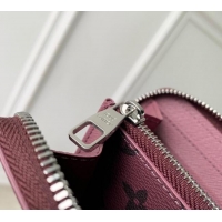 Promotional Louis Vuitton Zippy Horizontal Wallet in Monogram Forest Canvas M27226 Burgundy 2025
