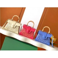 Best Price Goyard Mini Saigon Souple Bag With Chevroches Calfskin 8005 Beige