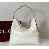 Affordable Price Gucci Beatrix Leather large tote bag 850546 White 2025