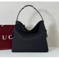 Top Quality Gucci Beatrix GG Canvas large tote bag 850546 Black 2025