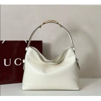 Grade Quality Gucci Beatrix Leather medium tote bag 850926 White 2025