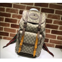 New Fashion Gucci Mens GG Canvas Backpack bag 473869 2025