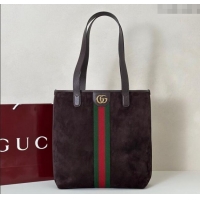 Best Quality Gucci Ophidia Suede medium tote bag 834465 Brown 2025