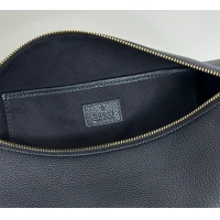 Grade Quality Gucci Half Horsebit medium shoulder bag in Leather 860787 Black 2025