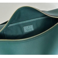 Shop Discount Gucci Half Horsebit medium shoulder bag in Leather 860787 Green 2025