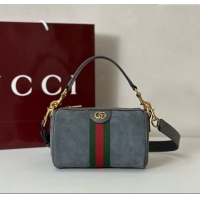 Promotional Gucci Mens Ophidia mini bag in Suede 846869 Dark Grey 2025