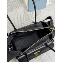 Promotional Prada Explore medium nappa leather tote bag 1BG596 Black 2025