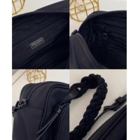 Super Quality Prada Nylon Crossbody Bag 1BH107 Black 2025