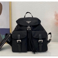 Trendy Design Prada Medium Nylon Backpack 1BZ811 Black 2025