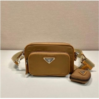 Famous Brand Prada Re-Nylon shoulder bag 2VH172 Brandy Brown 2025
