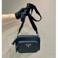 Good Taste Prada Re-Nylon shoulder bag 2VH172 Black 2025