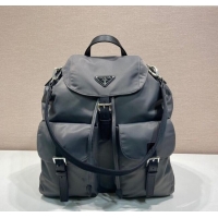 Best Quality Prada Mens Re-Nylon backpack bag 2VZ110 Grey 2025