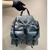 Best Quality Prada Mens Re-Nylon backpack bag 2VZ110 Grey 2025