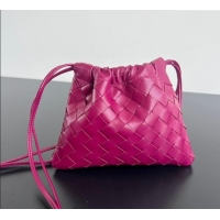 Luxury Cheap Bottega Veneta Small Dustbag in Intrecciato Leather 816987 Cinnabar Red 2025