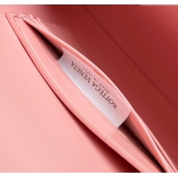 Luxury Cheap Bottega Veneta Long Clutch Bag Andiamo in Intrecciato Leather 741511 Rose Pink 2025