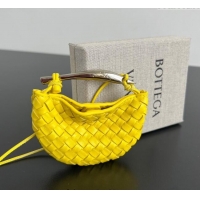 Good Product Bottega Veneta Miniature Sardine Bag in Intrecciato Leather 836834 Sulfur Yellow 2025