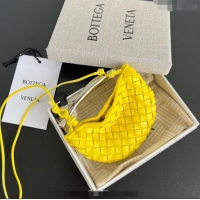 Good Product Bottega Veneta Miniature Sardine Bag in Intrecciato Leather 836834 Sulfur Yellow 2025