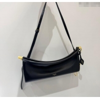 Grade Quality Alaia Le Click Medium Shoulder Bag in Calf Leather 20258821 Black 2025